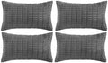 Fancy Homi 4 Packs Decorative Throw Pillow Covers by Fancy+Homi