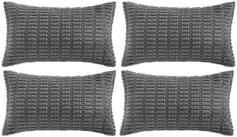 Fancy Homi 4 Packs Decorative Throw Pillow Covers by Fancy+Homi