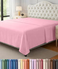 Queen Size Flat Sheet Only, Ultra Soft & Breathable Hotel Sheets by UTOPIABEDDING