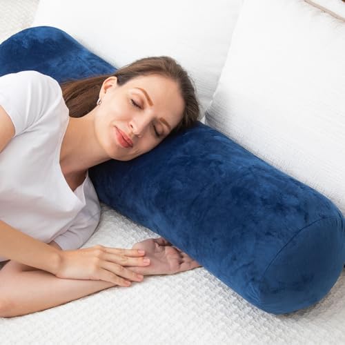 1 MIDDLE ONE Body Pillow, Memory Foam Round Body Pillows - Image 5