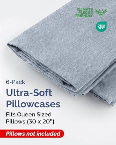 Queen Pillow Cases Set of 6 - Image 2