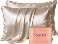 LYSHIN Silk Pillow Cases 2 Pack King Size by LYSHINSILKPILLOWCASES