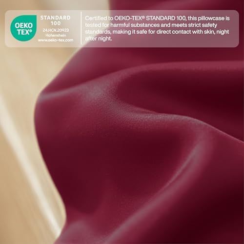 QUEENSBAY King Pillow Cases Set of 2, Microfiber Cooling Pillowcases, Soft - Image 5