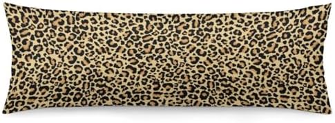 Cheetah Body Pillow Cover Leopard Print Pillowcase by Unknown