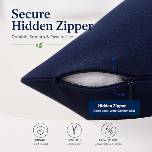 evoLive 100% Rayon Derived from Bamboo Cooling Breathable Body Pillow - Image 6