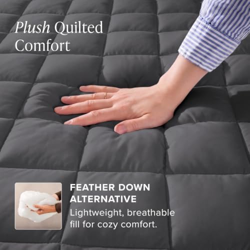 Bare Home Quilted Fitted Mattress Pad - Image 6