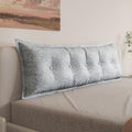 WOWMAX Headboard Pillow Queen Bolster Reading Pillow by WOWMAX