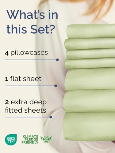 Extra Deep Split King Sheet Set - Image 2