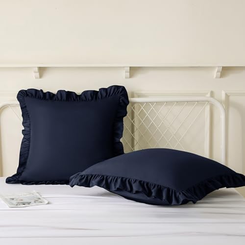 KKJIAF 2 Pack Ruffle Pillow Cases 20x20 Inches - Image 4