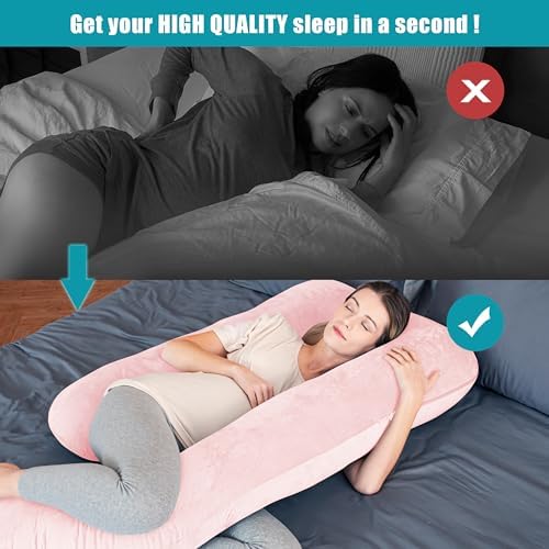 Cute Castle Pregnancy Pillows, Soft U-Shape Maternity Pillow - Image 6