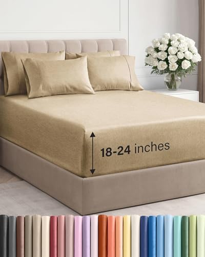 Extra Deep Cal King Sheet Set by CGKUnlimited