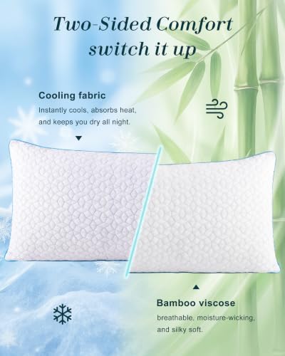YZ HOME Cooling Body Pillow for Side Sleepers, Double Sided - Image 3