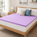 DUMOS 2 Inch Queen Mattress Topper Cooling Gel Ventilated Memory Foam by DumosLifestyle