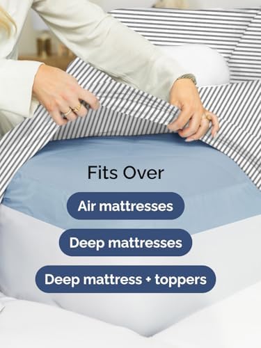 CGK Linens Deep Twin XL Fitted Sheet - Image 6