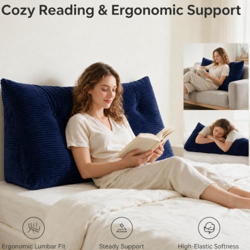 Headboard Pillow Twin, Wedge Pillow Headboard - Image 3