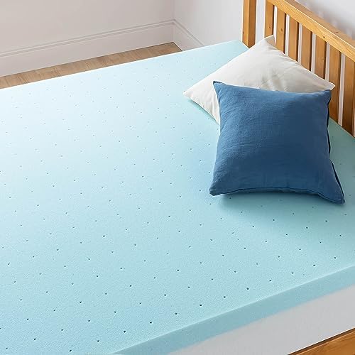 Best Price Mattress 3 Inch Ventilated Memory Foam Mattress Topper, Cooling Gel - Image 4