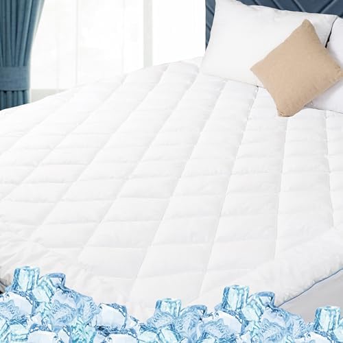Full Mattress Pad Cooling & Breathable by HOMTEC