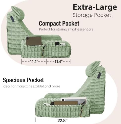 Reading Pillow for Bed Sitting Up - Image 6