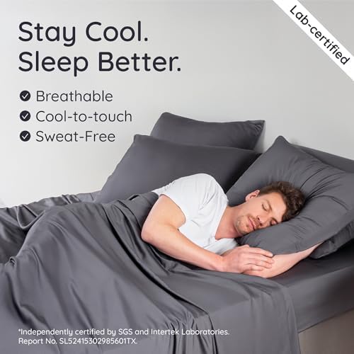 Bambaw 100% Viscose Derived from Bamboo Sheets King Size Set – 6pcs Set of - Image 3