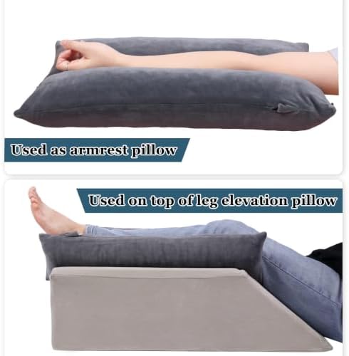 Arm Elevation Pillow Shredded Memory Foam Filled Arm Stabilizer Elevation Pillow - Image 2