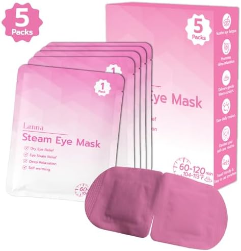 LANNA Heated Steam Eye Mask, Disposable 120 Minutes - Image 2