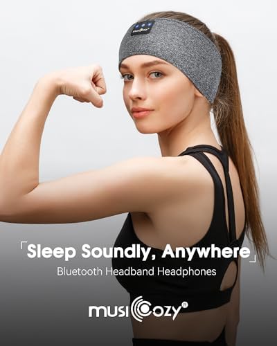 MUSICOZY Sleep Headphones Bluetooth Headband Headphones - Image 3