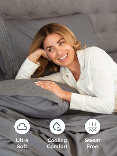 CGK Linens Extra Deep Split King Fitted Sheet Only - Image 3