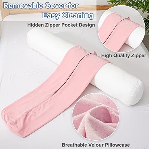 1 MIDDLE ONE Body Pillow for Adults, Bolster Pillow - Image 4