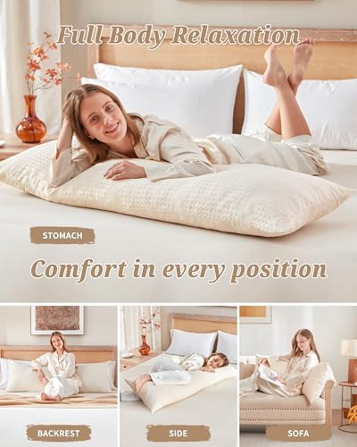 YZ HOME Waffle Weave Body Pillow - Image 5