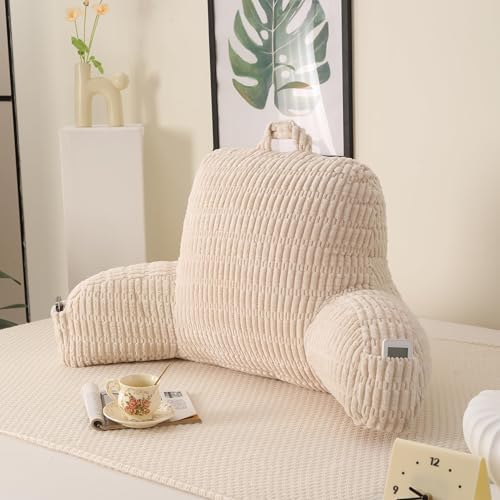 Large Reading Pillow for Sitting Up by PAJEO