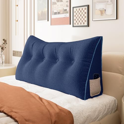 10 lbs Thickened Wedge Pillow Headboard Body Positioner Bed Wedge Pillow by Rucener