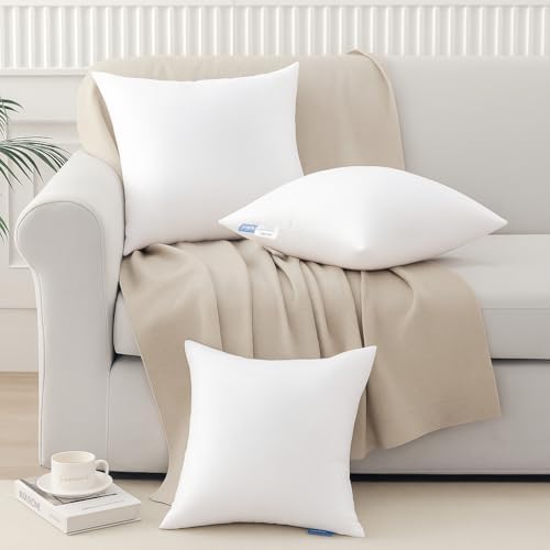 Leeden 18x18 Throw Pillow Inserts Set of 4, Pillow Forms - Image 6