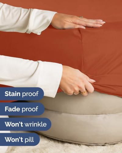 CGK Linens 2 Pack Extra Deep Cal King Fitted Sheets - Image 5