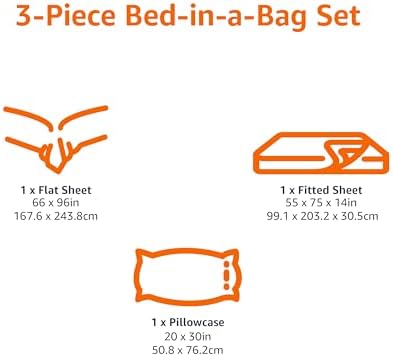 Amazon Basics Lightweight Super Soft Breathable Wrinkle-Free Microfiber 3-Piece - Image 6