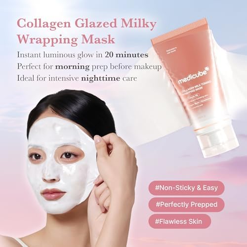 medicube Wrapping Mask Collagen Glazed Milky Glow - Image 3