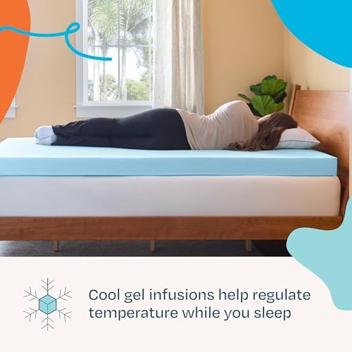 Linenspa Memory Foam Mattress Topper, King Size - Image 2