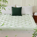 Full Size Mattress Topper, Bamboo Viscose Pillow Top Mattress Pad by KRIMANO