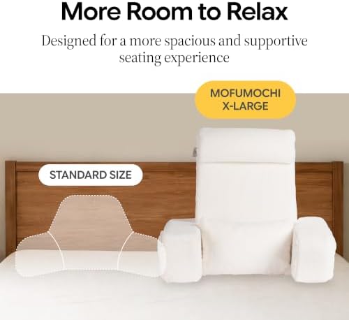 X-Large Reading Pillow for Bed Sitting Up - Image 4