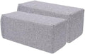2 Pack Couch Arm Rest Pillow, High Density Foam Armrest Cushion, Removable & by MMuteTouch