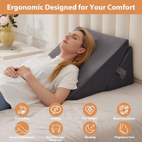 BIEEZZK Wedge Pillow, Adjustable Back Pillow - Image 7