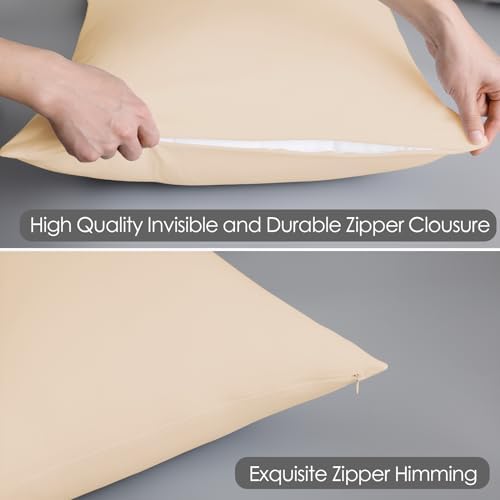 100% Egyptian Cotton King Size Pillow Protectors - Image 4