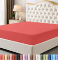 Queen Fitted Sheet, Ultra Soft Fits Up to 15 Inch Deep Pocket by UTOPIABEDDING