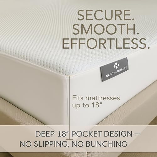 Queen Size Mattress Protector, Cooling Tencel Cover, Waterproof, Breathable - Image 6