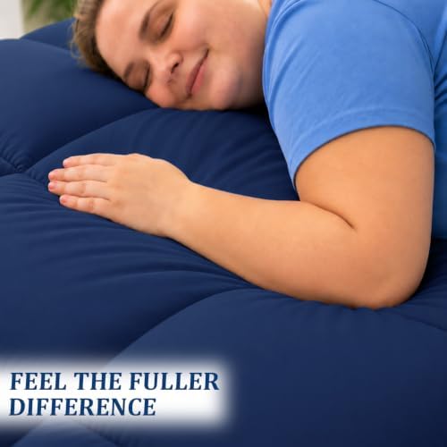 Full Mattress Topper, 900 GSM High-Fill Design, Fuller & Plusher Feel - Image 3