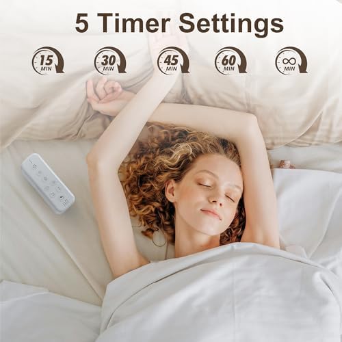 Raynic White Noise Machine, 42 Soothing Sounds Noise Machine, Rechargeable - Image 5