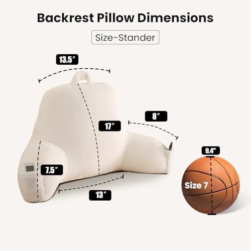 Soft Reading Pillow for Bed - Image 3