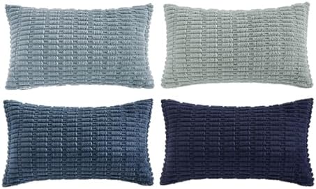 Fancy Homi 4 Packs Decorative Throw Pillow Covers - Image 6