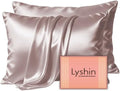LYSHIN Silk Pillow Cases 2 Pack King Size by LYSHINSILKPILLOWCASES