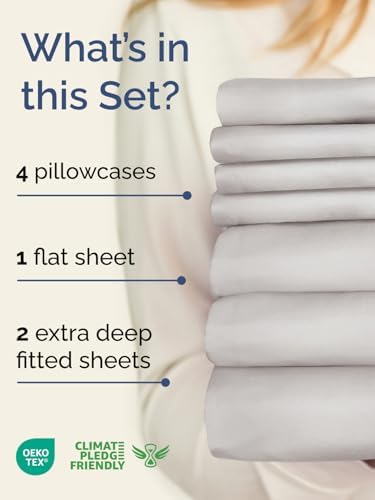 Extra Deep Split King Sheet Set - Image 2