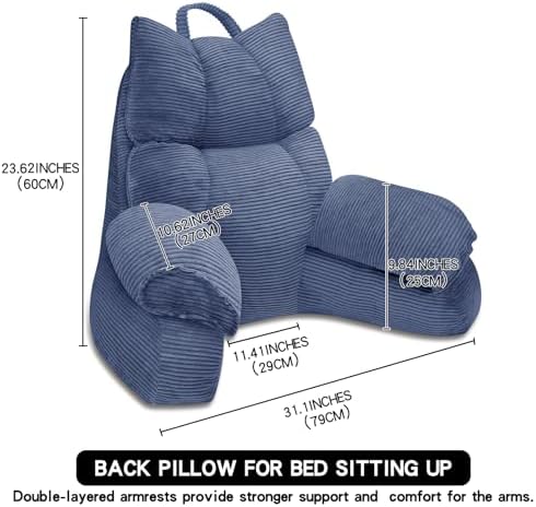 RRPAHWTV Reading Pillow for Bed - Image 2
